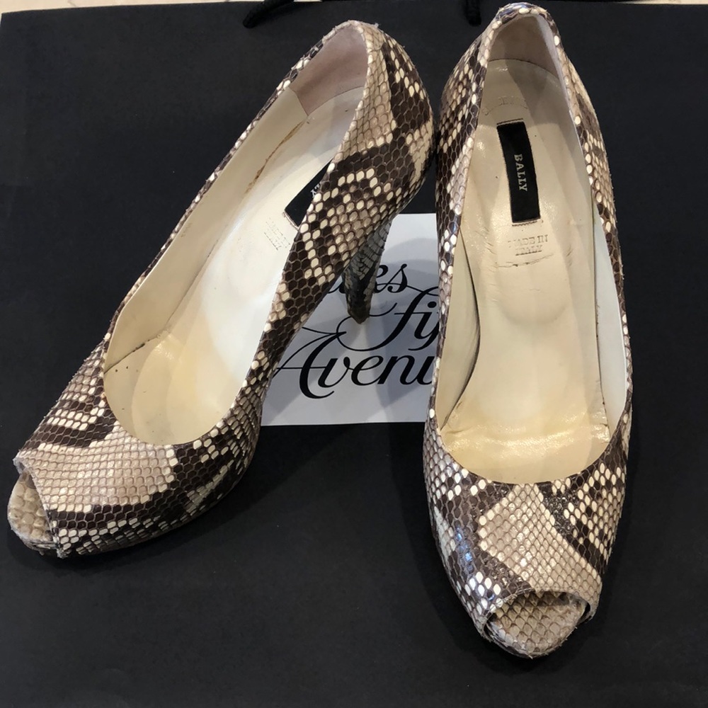 Gorgeous Bally Python Pumps Size 8.5 - image 5